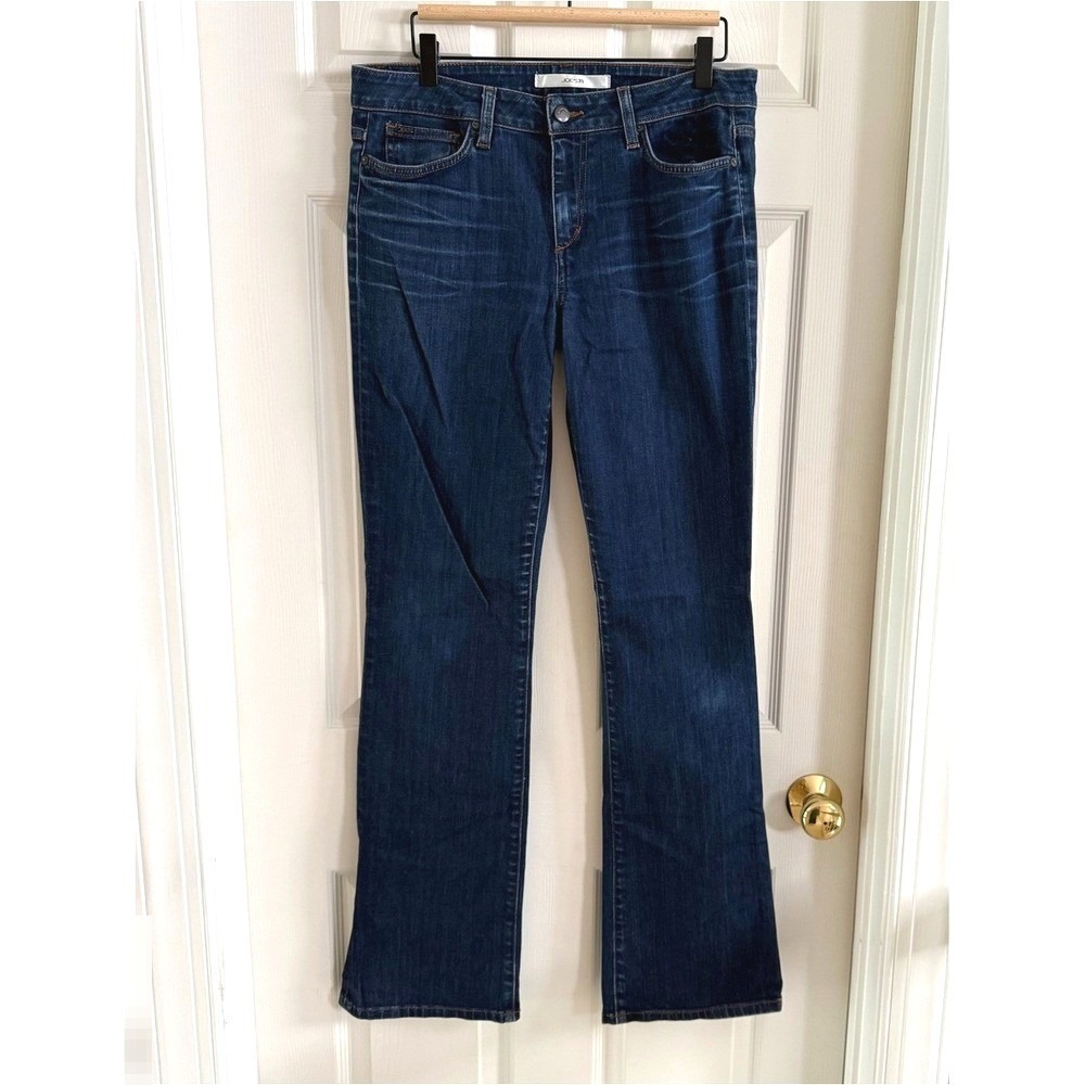 Joe's Jeans Icon Bootcut Dark Wash Stretch Denim Jeans Womens Size 32